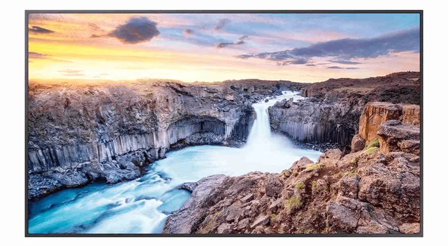 Smart TV Samsung Tizen QHB per il digital signage