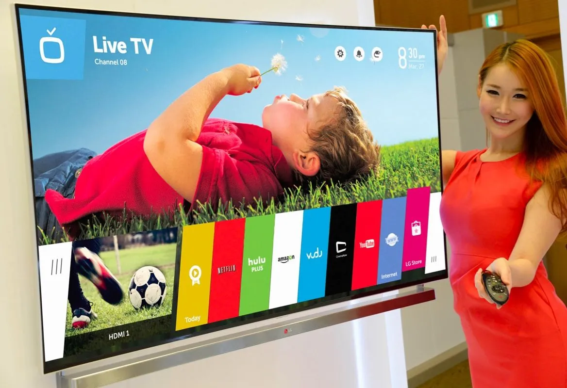 TV di digital signage LG