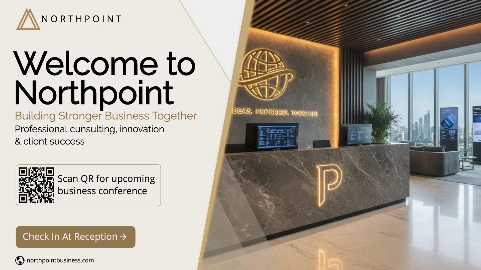 Hotel business: modello di digital signage per Aziende