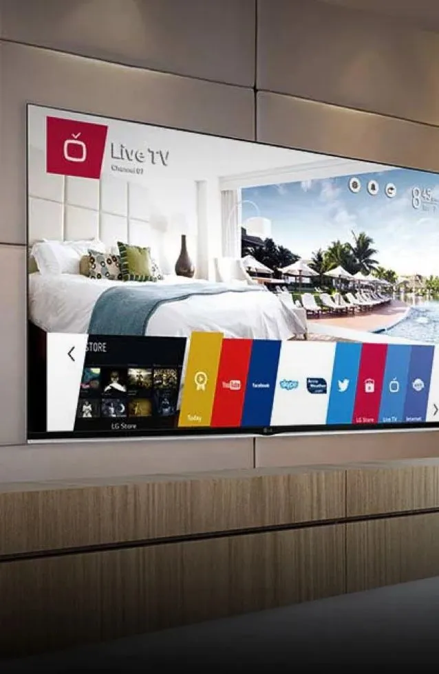 Smart TV LG UM5N per il digital signage