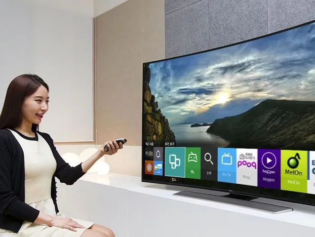 Smart TV di digital signage Samsung Tizen