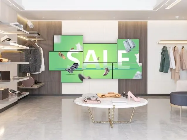 Display di segnaletica Sony BRAVIA BZ35L nel retail