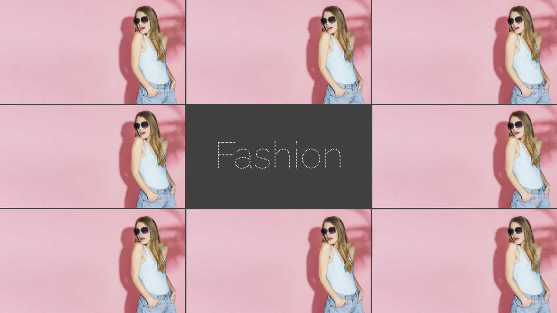 Moda in rosa: modello di digital signage per Retail