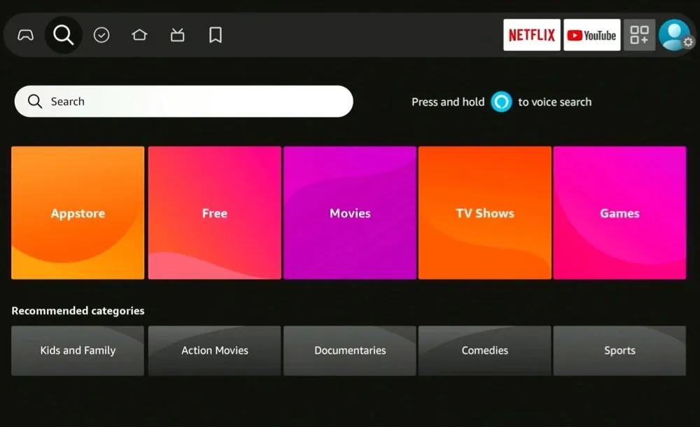 Installazione dell’app Play Digital Signage su un Amazon Fire TV Stick