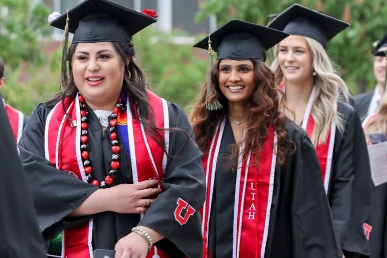 Cerimonia di laurea degli studenti della University of Utah.