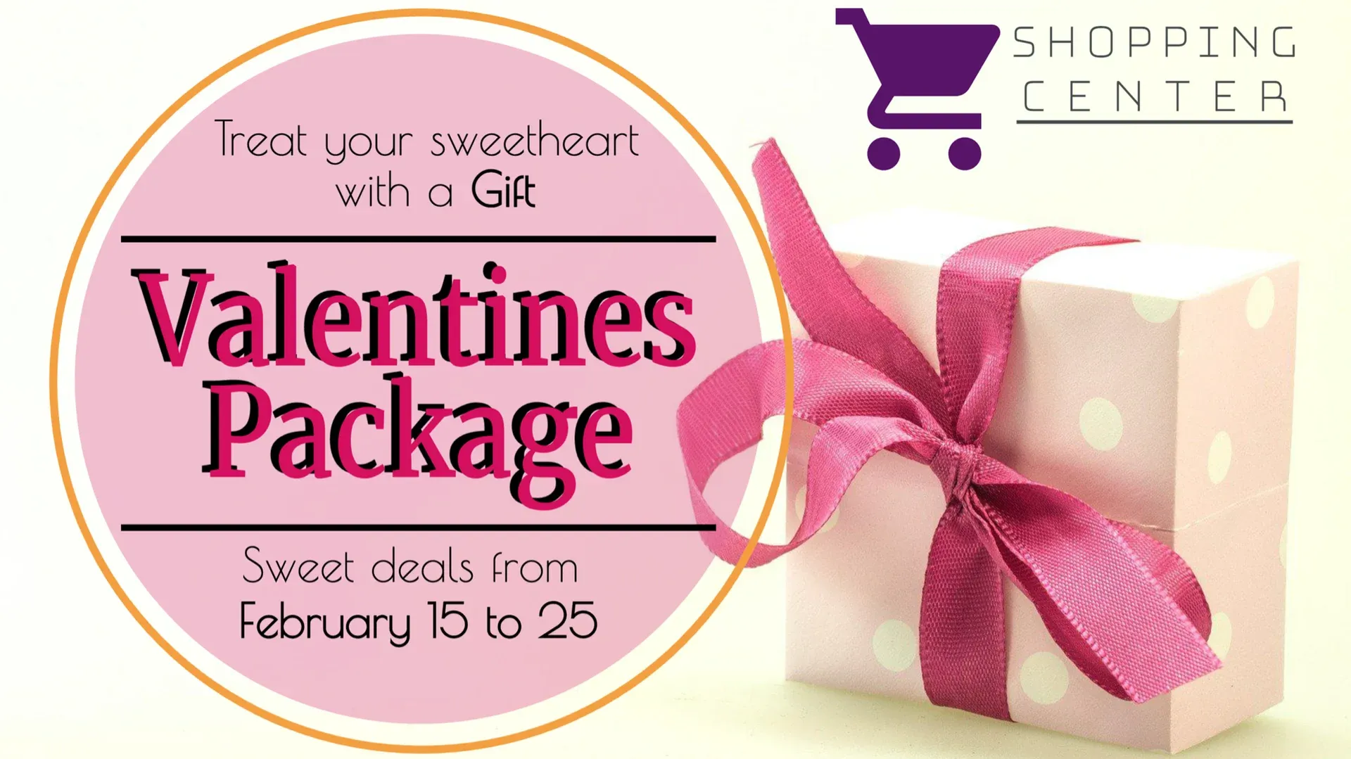 Regalo di San Valentino: modello di digital signage per Retail
