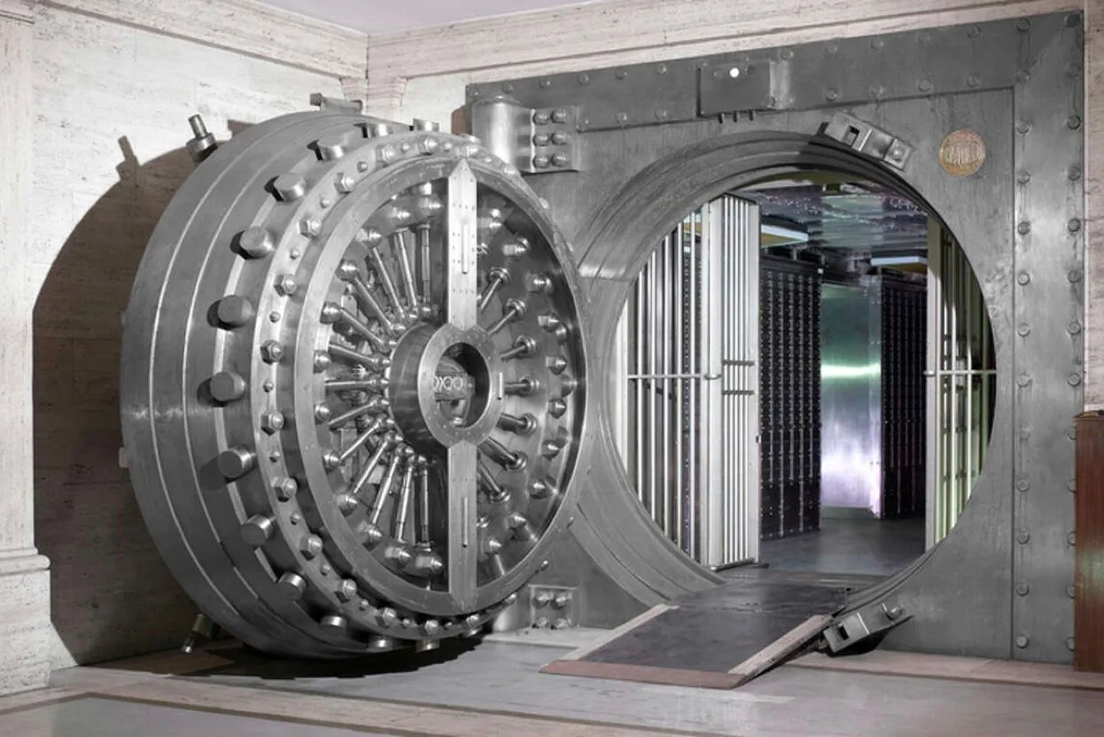 Caveau sotterraneo di First Bankers Trust Company