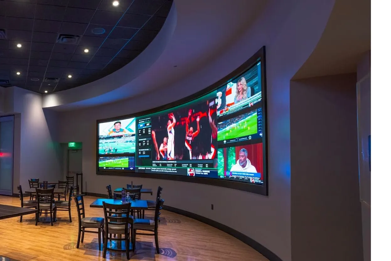 Schermo LED curvo di Visiontech LED Digital Displays